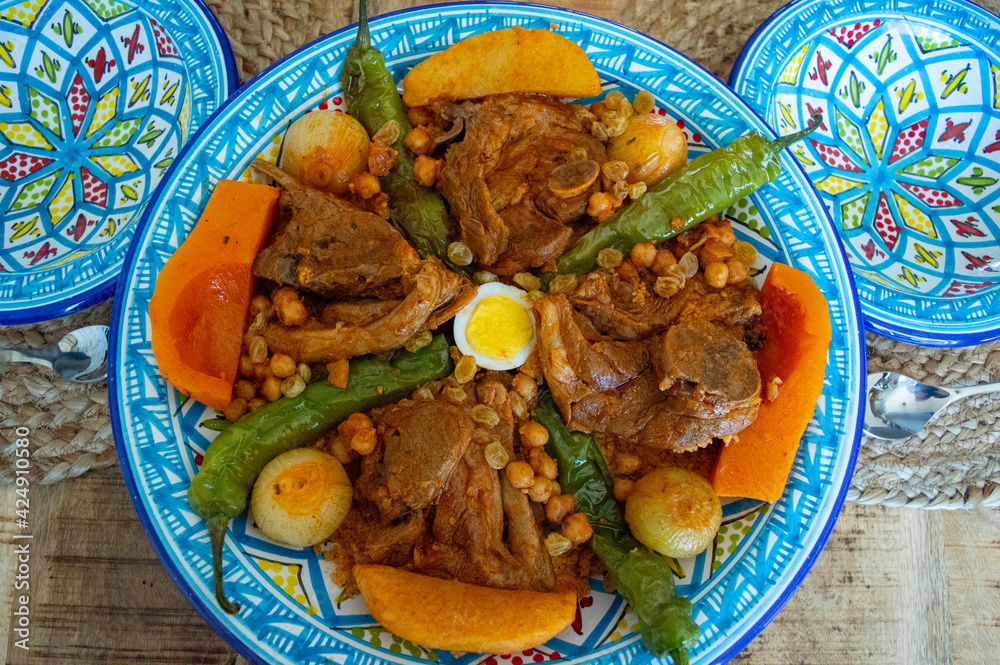 Restauration - couscous Tunisien